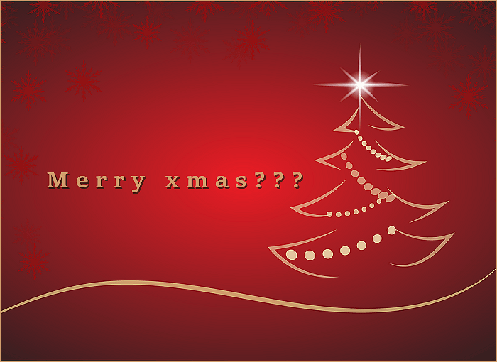 Merry Xmas???