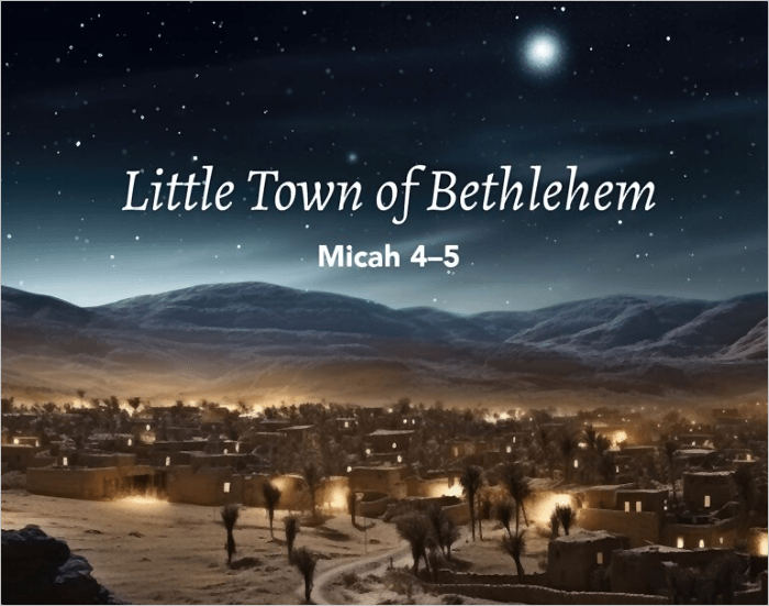 WHO Is The One Born In&nbsp;Bethlehem?