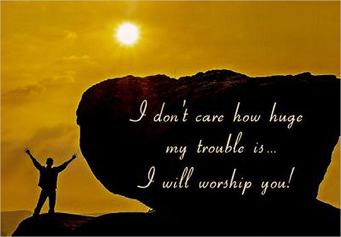 I Will Worship&nbsp;You