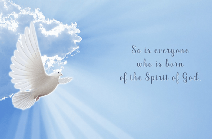 So Is Everyone Who Is Born Of The Spirit Of God