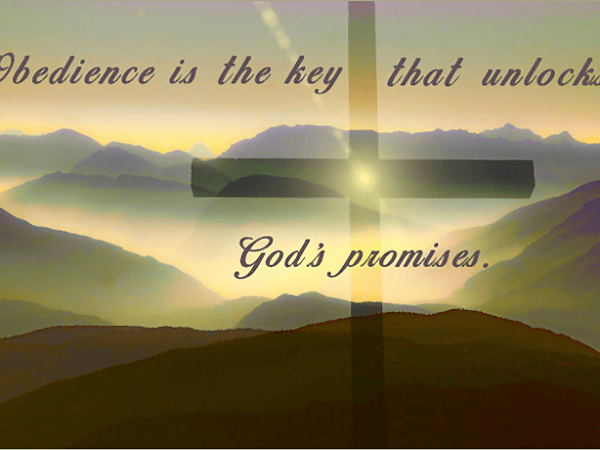 The Power In&nbsp;Obedience